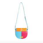 Color Point Half Moon Shoulder Bag