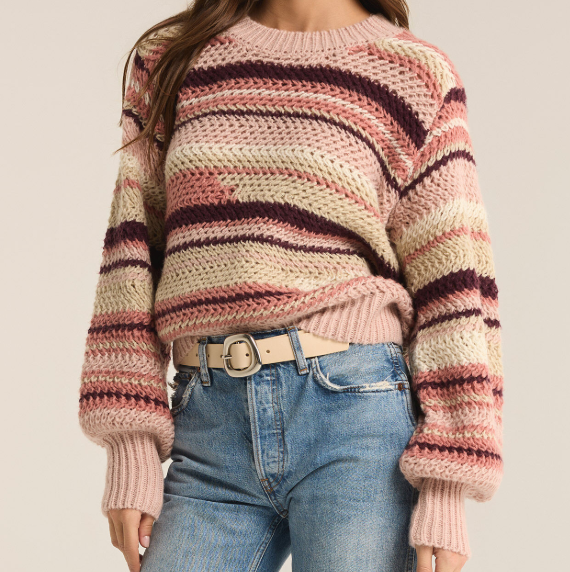 Z Supply Asheville Stripe Sweater