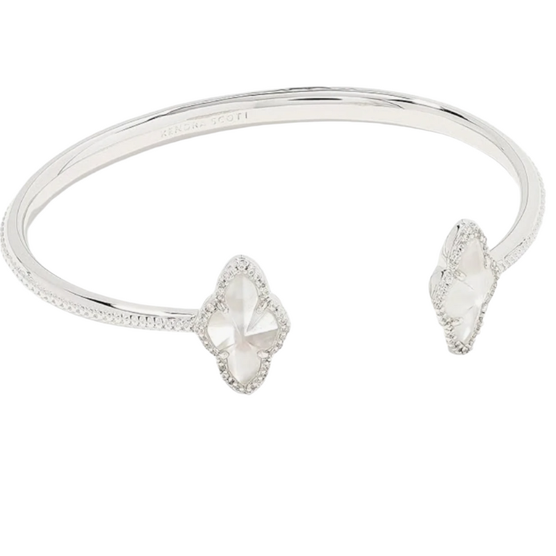 Abbie Pave Frame Cuff Bracelet