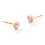 Kendra Scott Mini Ari Heart Stud