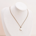 Tula Blue Pearl Drop Necklace