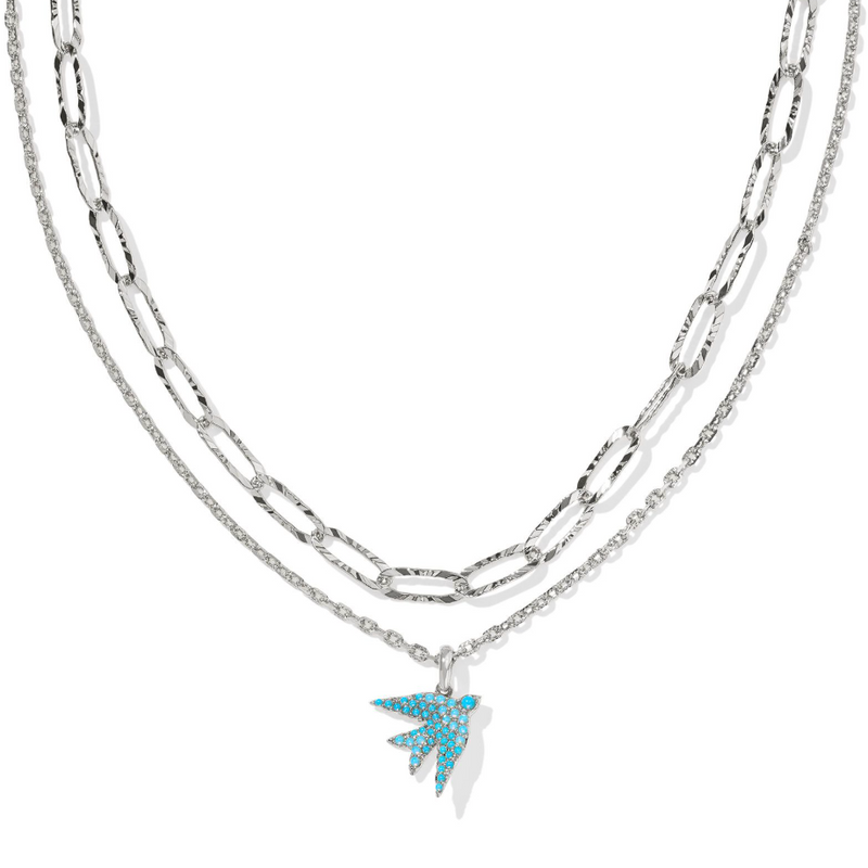 Kendra Scott Melody Bird Multi Strand Necklace