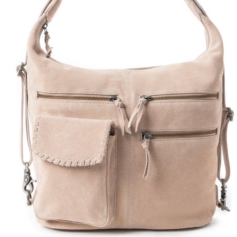 Smoky Trailhead Shoulder Bag In Beige