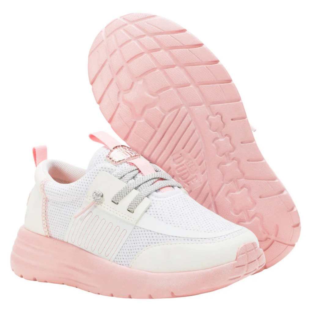 Hey Dude Sirocco Play Youth Pastel Ombre - White/Pink