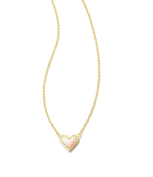 Kendra Scott Frame Ari Heart Pendant