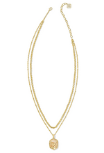 Kendra Scott Daphne Coral Framed Necklace