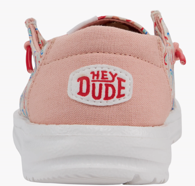 Hey Dude Wendy Toddler Rainbow Sky White