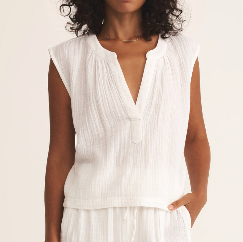 Z Supply Cliffside V-Neck Airy Top