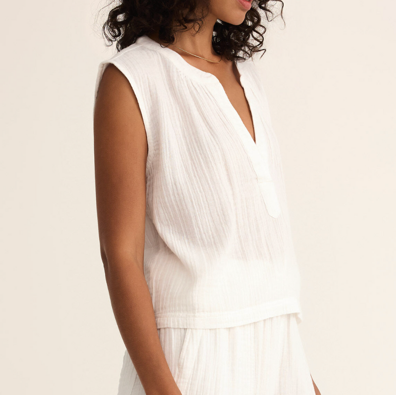 Z Supply Cliffside V-Neck Airy Top