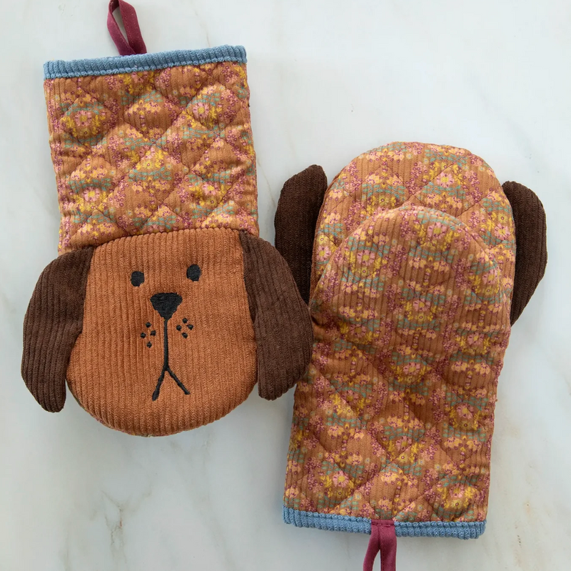 Natural Life Oven Mitt - Puppy