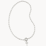 Kendra Scott Cross Link and Chain Necklace