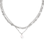 Ashton Multi Strand Necklace in Gold and Silver