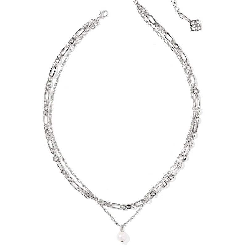 Ashton Multi Strand Necklace in Gold and Silver