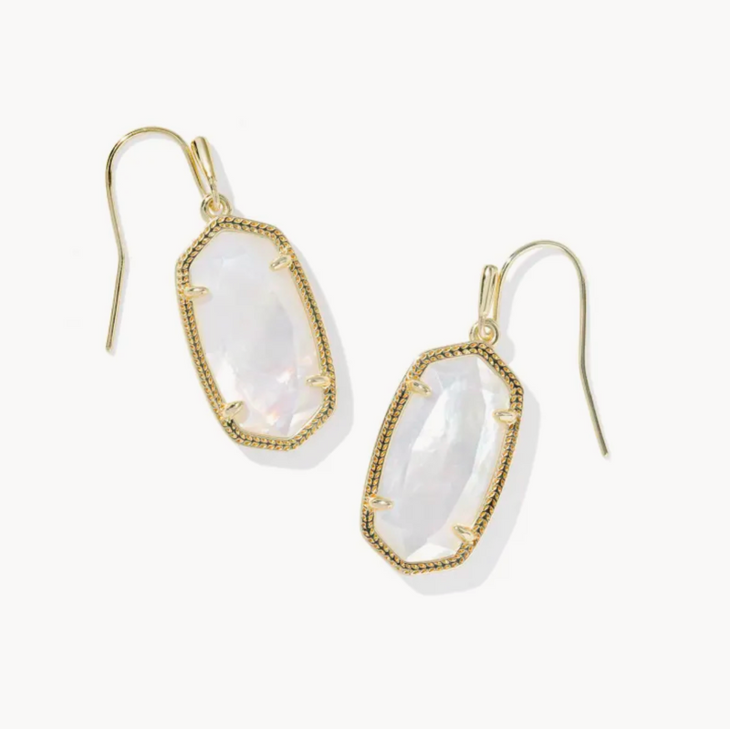 Kendra Scott Dani Earring Gold Ivory MOP