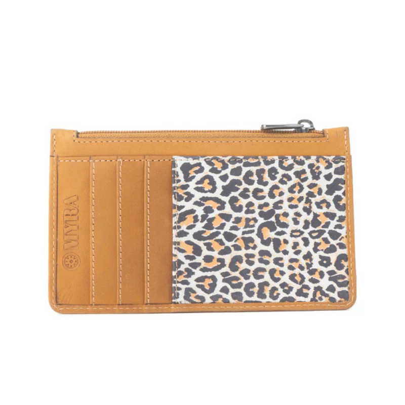 Myra Savannah Leopard Cardholder