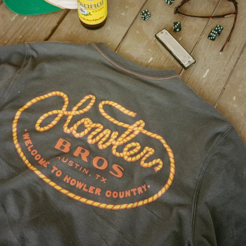 Howler Lasso Antique Black Tee