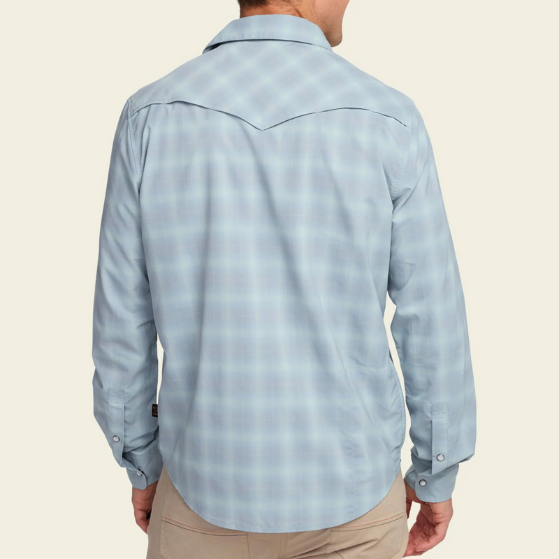 Howler Kent Plaid Longsleeve tech shirt