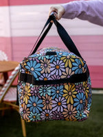 Black Daisy Duffle