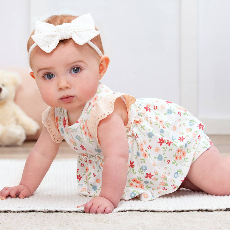 Prairie Petals Bamboo Skirted Bodysuit