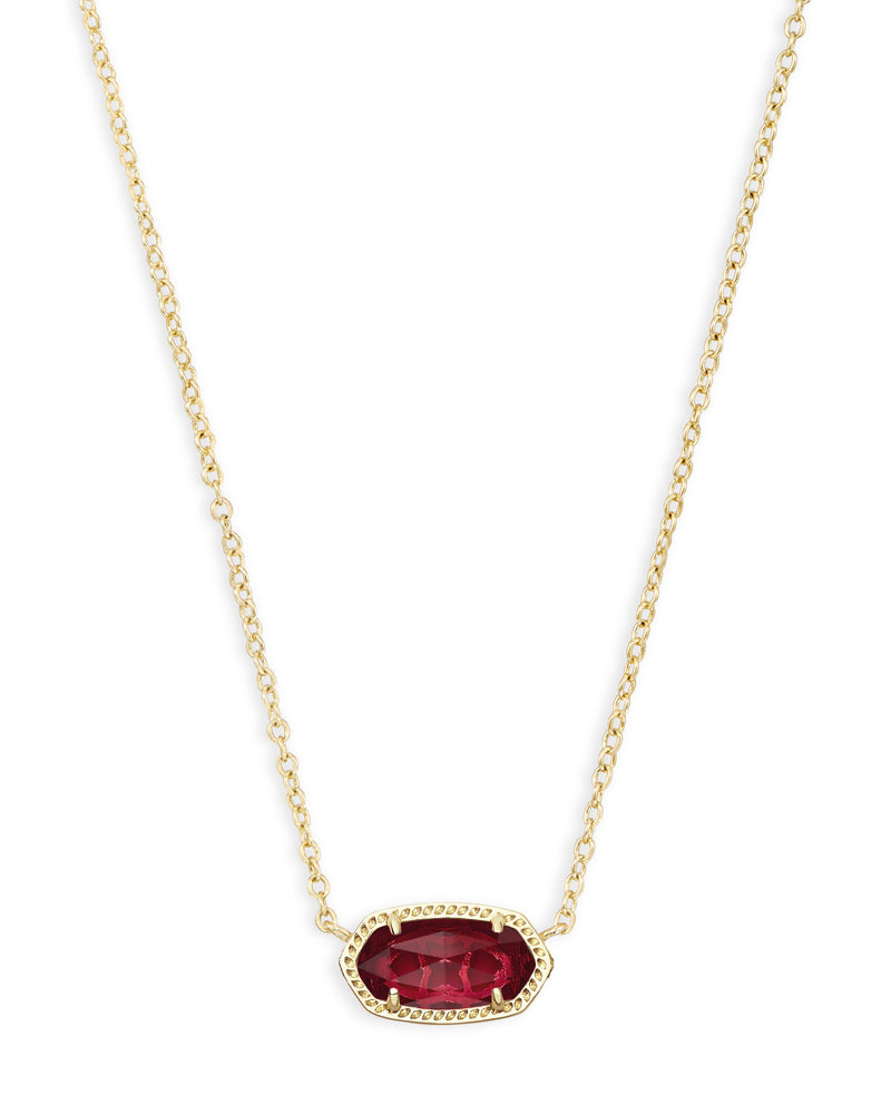 Kendra Scott Elisa Pendant In Gold