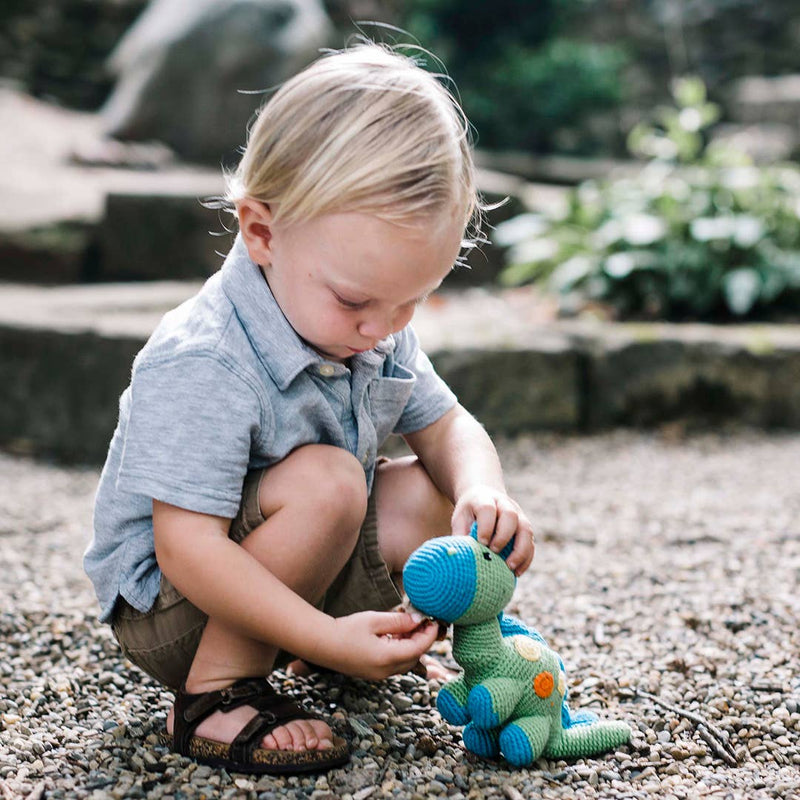 Stegosaurus Plush Dino - Green