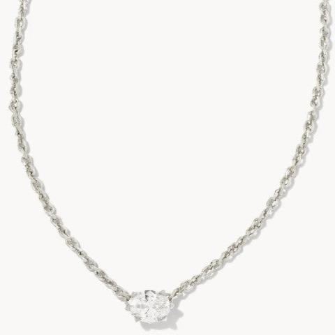 Kendra Scott Cailin Necklace in Silver