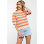 Crochet Pattern Knit Top