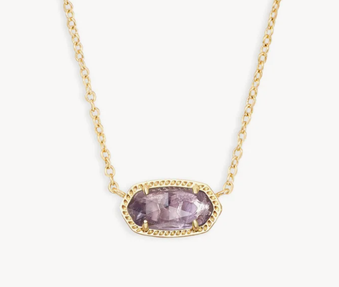 Kendra Scott Elisa Pendant In Gold