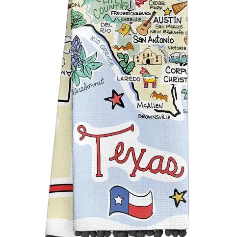 swig texas tea towel