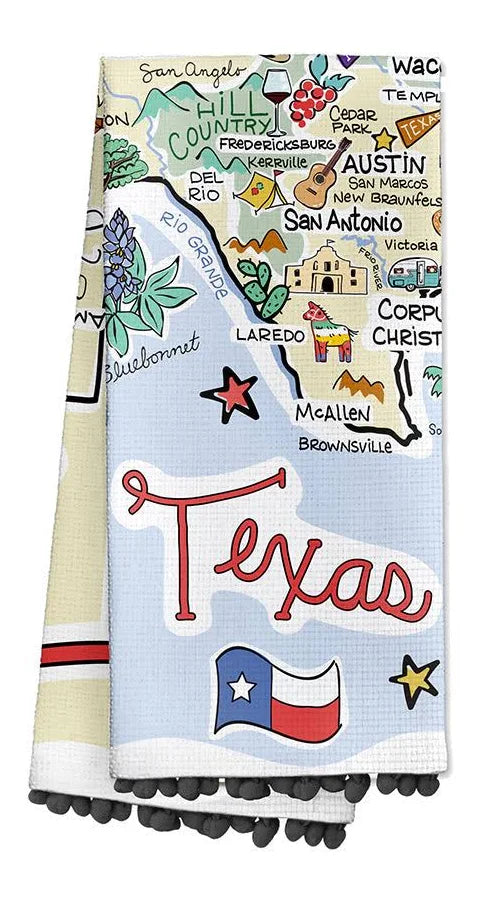 swig texas tea towel