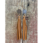JForks Buffalo Nickle Tassel Earring