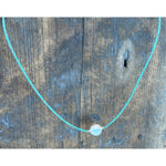JForks Seed Necklace With Pearl Center
